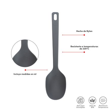 Cuchara ILKO Nylon Everyday Cool Gray