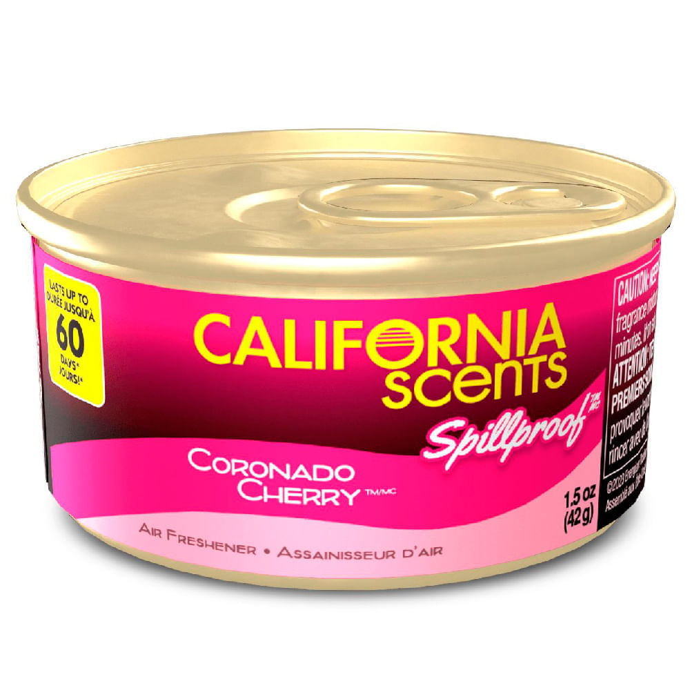Ambientador CALIFORNIA SCENTS Spillproof Fragancias Surtidas Lata 1.5oz Ambientador CALIFORNIA SCENTS Spillproof Fragancias Surtidas Lata 1.5oz