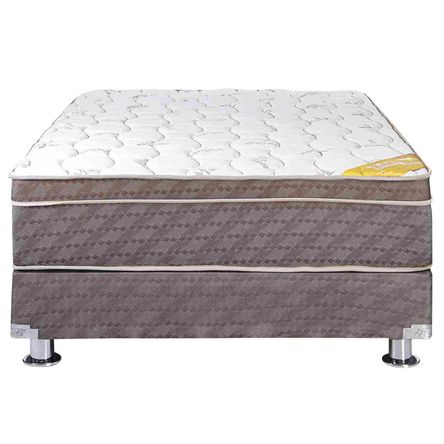 Cama Box Tarima EL CISNE Kaisery Pocket Hipsoft 2 Plazas + 2 Almohadas Viscoelásticas + Protector Cama Box Tarima EL CISNE Kaisery Pocket Hipsoft 2 Plazas + 2 Almohadas Viscoelásticas + Protector