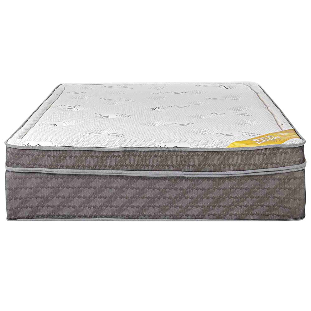 Colchón EL CISNE Ankara Pocket Hyper Soft 2 Plazas + 2 Almohadas Viscoelásticas + Protector