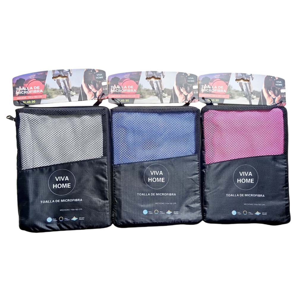 Toalla de Microfibra VIVA HOME 110x150cm Toalla de Microfibra VIVA HOME 110x150cm