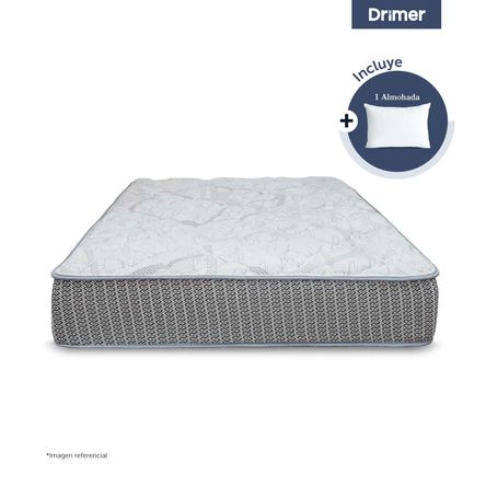 Colchón DRIMER Pocket Novo 1.5 Plazas + 1 Almohada Colchón DRIMER Pocket Novo 1.5 Plazas + 1 Almohada