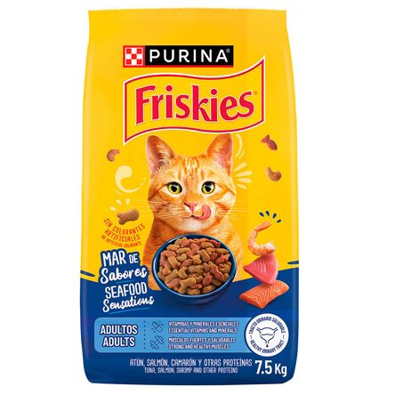 Alimento para Gato FRISKIES Adulto Mar de Sabores Bolsa 7.5Kg Alimento para Gato FRISKIES Adulto Mar de Sabores Bolsa 7.5Kg