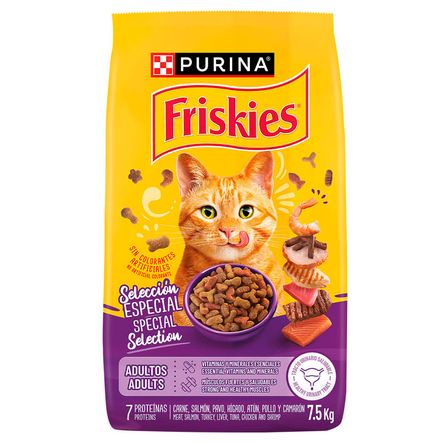Alimento para Gato FRISKIES Adulto Selección Especial Bolsa 7.5Kg