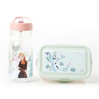 Pack 2 Piezas Taper hermético y Botella Frozen Disney