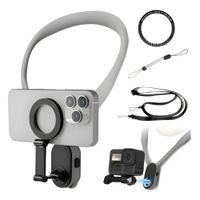 Soporte Magnético De Cuello Pov Manos Libres Iphone Android