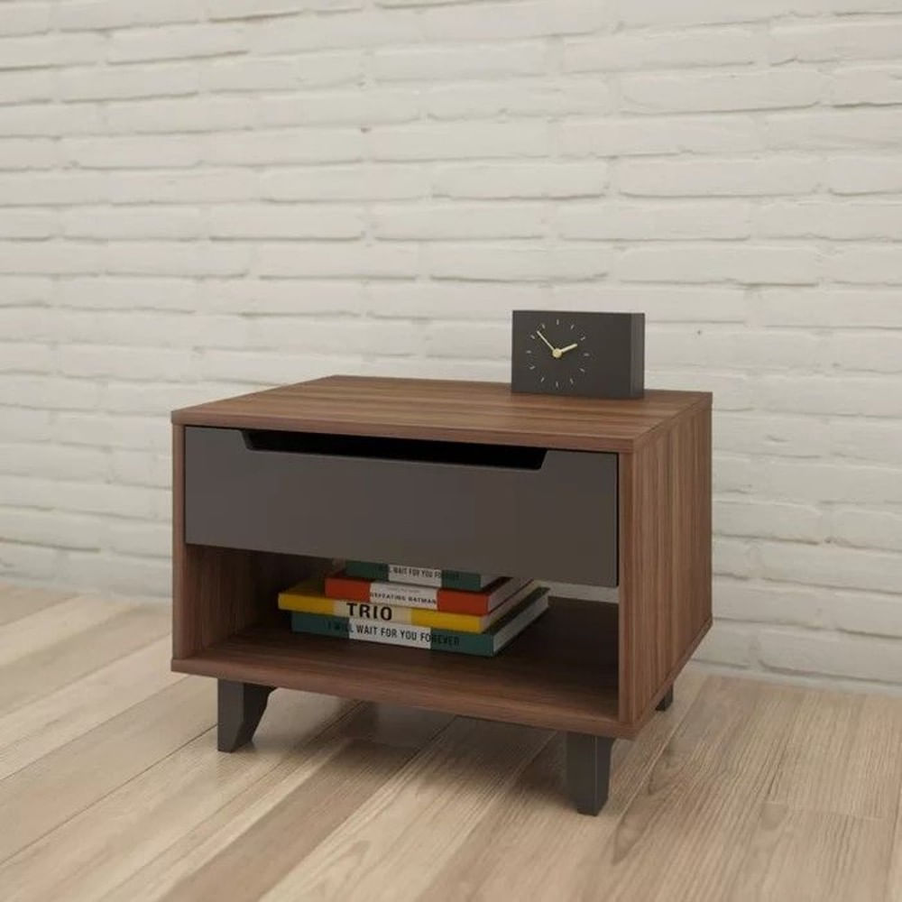 Velador Moderno Vicky Color PlomoChiavenna TU MESITA Velador Moderno Vicky Color PlomoChiavenna TU MESITA