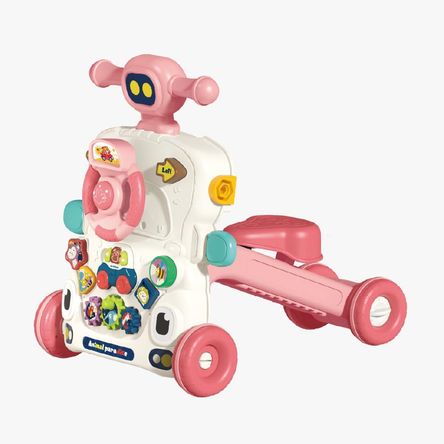 Andador caminador 3 en 1 Animal Paradise Rosa Andador caminador 3 en 1 Animal Paradise Rosa