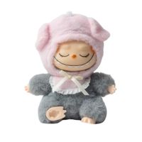 Ropa para Muñeco Labubu Estilo Baby Rosa - Suave y Adorable