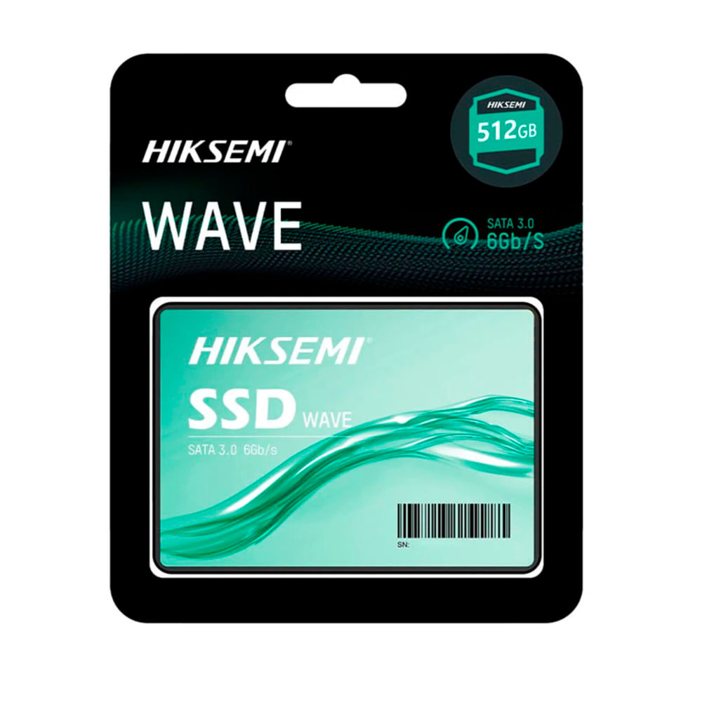 Disco Duro Sólido 512 GB Hiksemi Wave