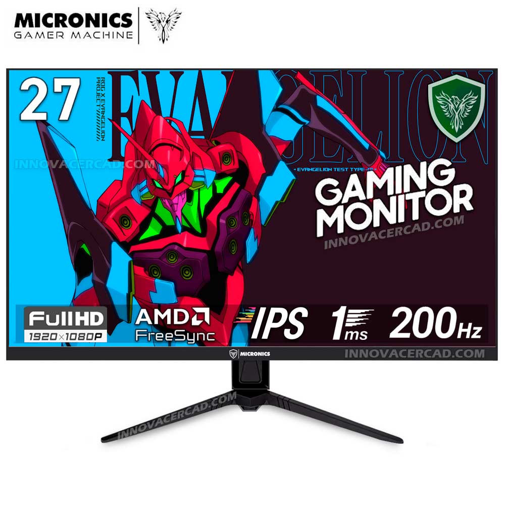 Monitor Gamer MICRONICS MG27FF 27P Full HD IPS 200HZ 1MS AMD FreeSync