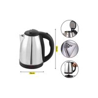 HERVIDOR ELECTRICO JARRA DE  2 LITROS ACERO INOXIDABLE 1500W