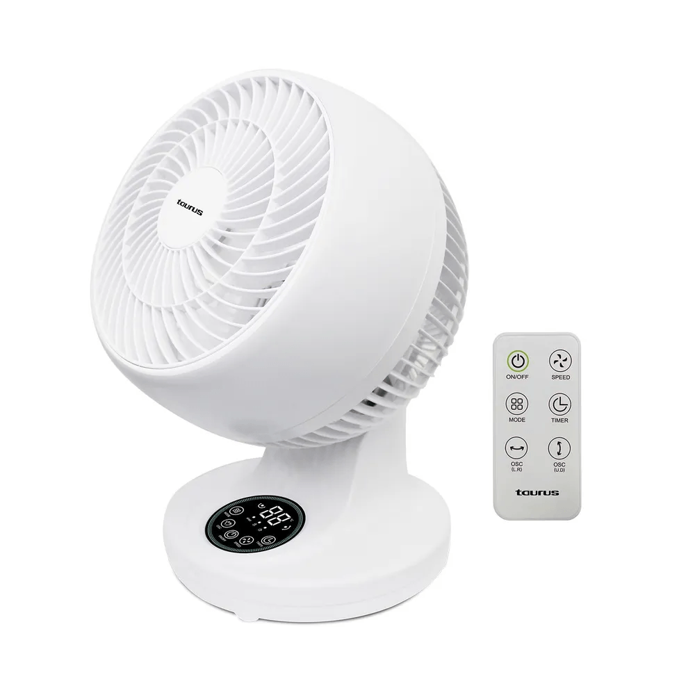 VENTILADOR TAURUS TURBO 45W BLANCO