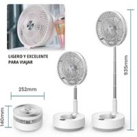 Ventilador Portátil Usb Humificador Recargable
