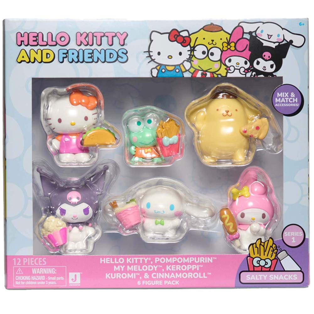 Figuras HELLO KITTY and Friends Pack 6un HKT0143 Figuras HELLO KITTY and Friends Pack 6un HKT0143