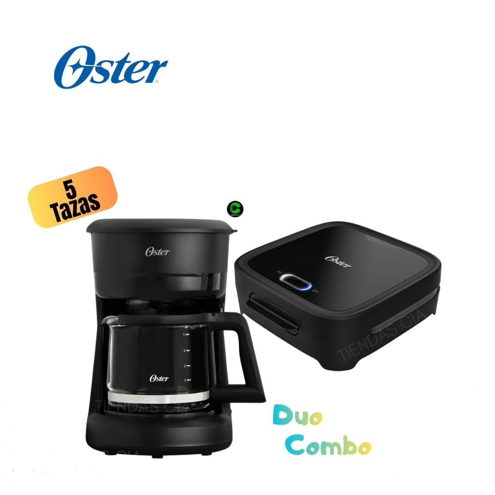 Duo Oster Sandwichera CKSTSM400 y Cafetera  BVSTDCS51B