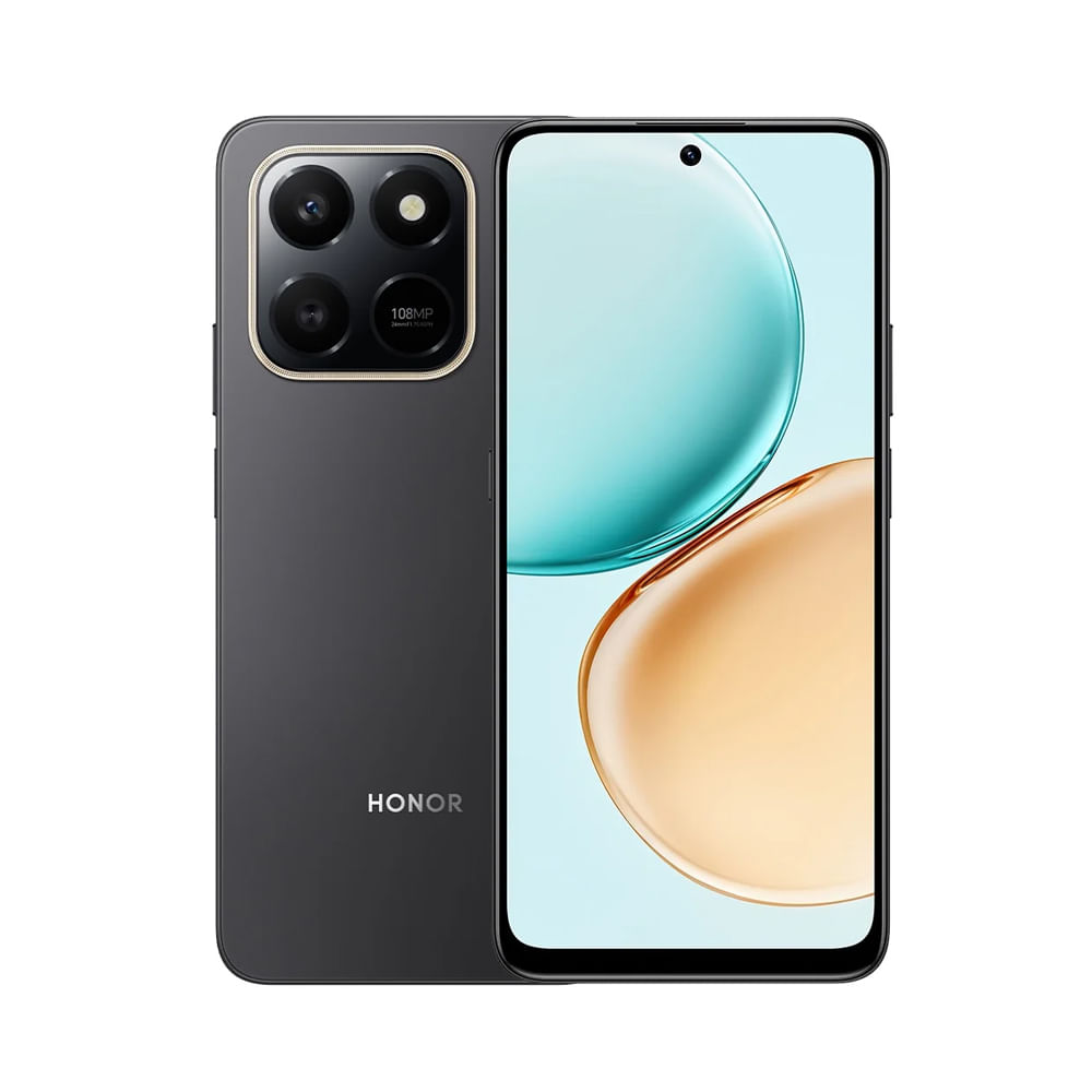 Celular Honor X7D 256GB velocidad negra
