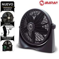 Ventilador Circulador 16 VMC-1058 Negro