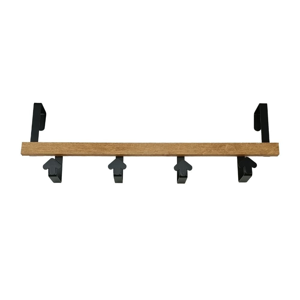 Perchero de pared Mdf 50x17x11cm Orange