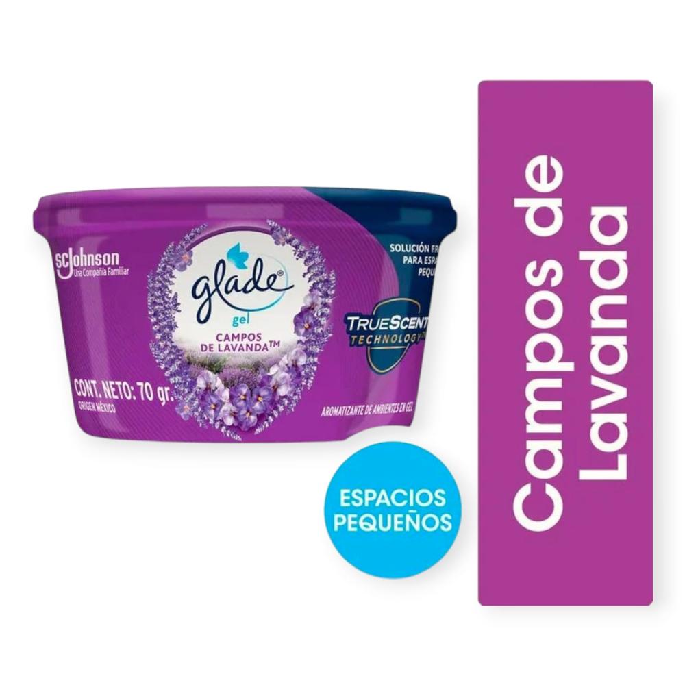 Ambientador Aromatizante Glade Gel 70g Lavanda