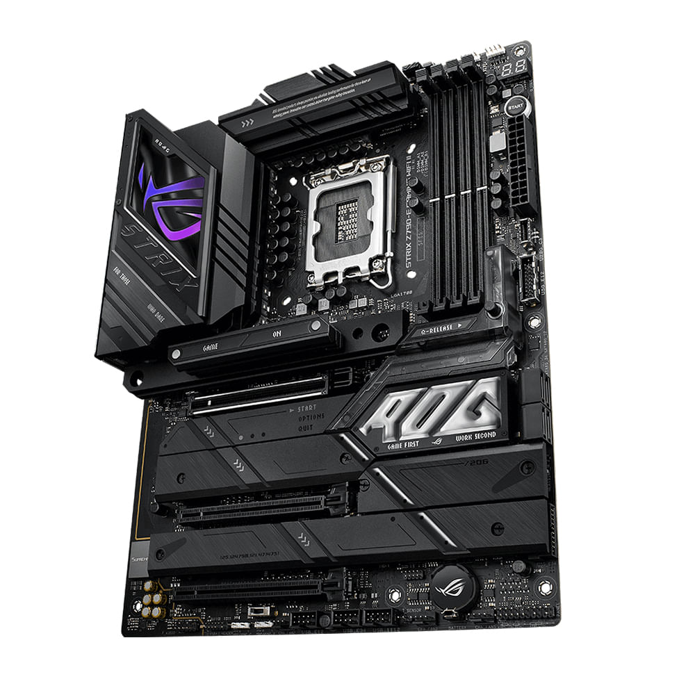 Placa madre ASUS ROG Strix Z790-E Gaming WiFi II Chipset Intel Z790 Soporte DDR5 RGB