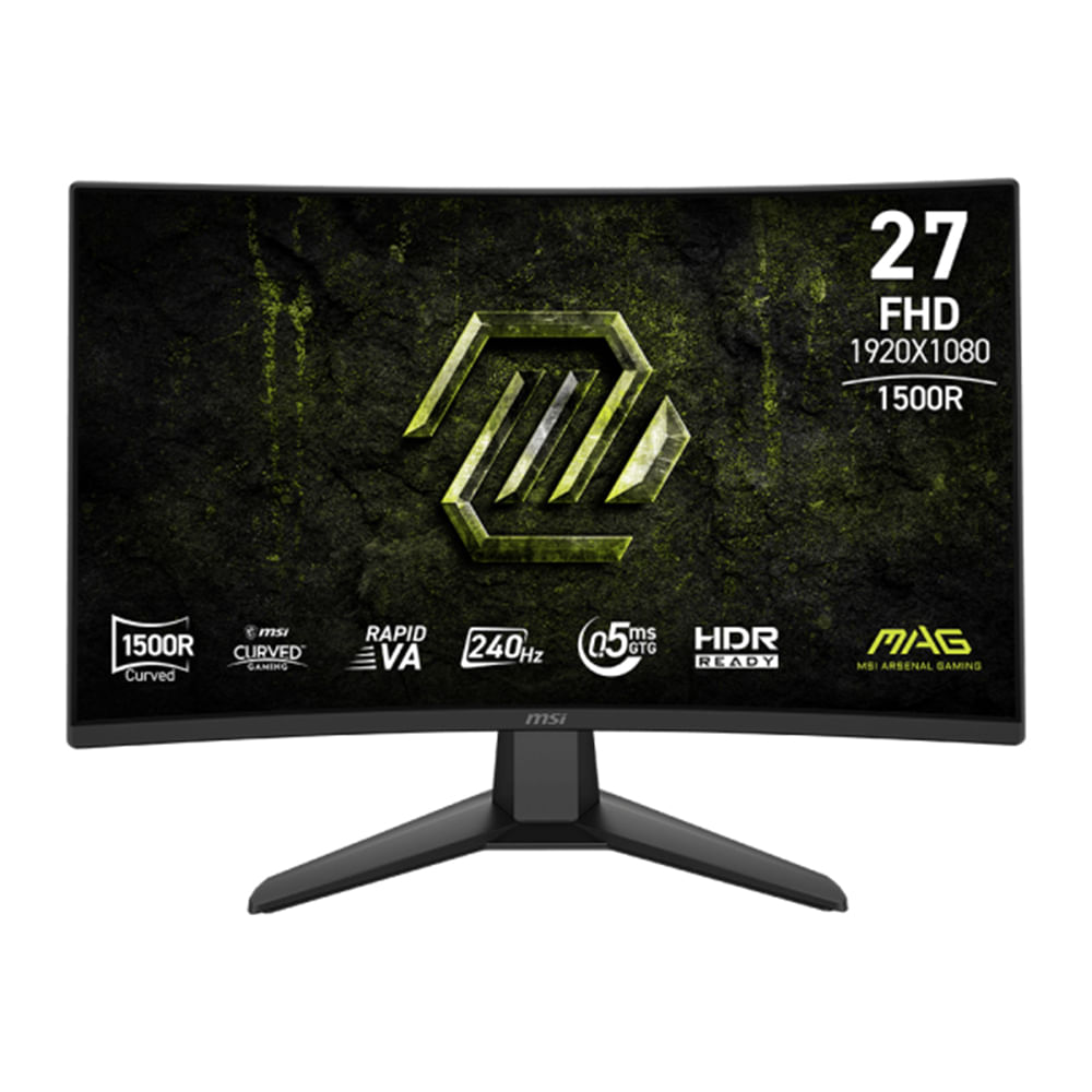 Monitor Curvo Gamer MSI MAG 274CFX24 FHD 240Hz 0.5ms HDMI DP