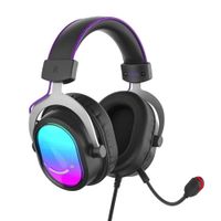 Audífono Fifine Ampligame H16 RGB Sonido Virtual 7.1 - Negro