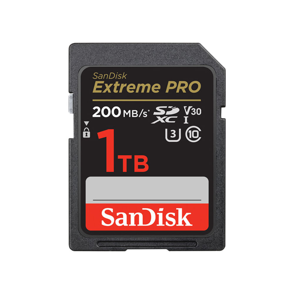 Memoria SD Sandisk 1TB Extreme Pro - R200mb - W140mb