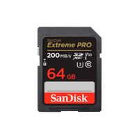 Memoria SD Sandisk 64GB Extreme Pro - R200mb - W90mb