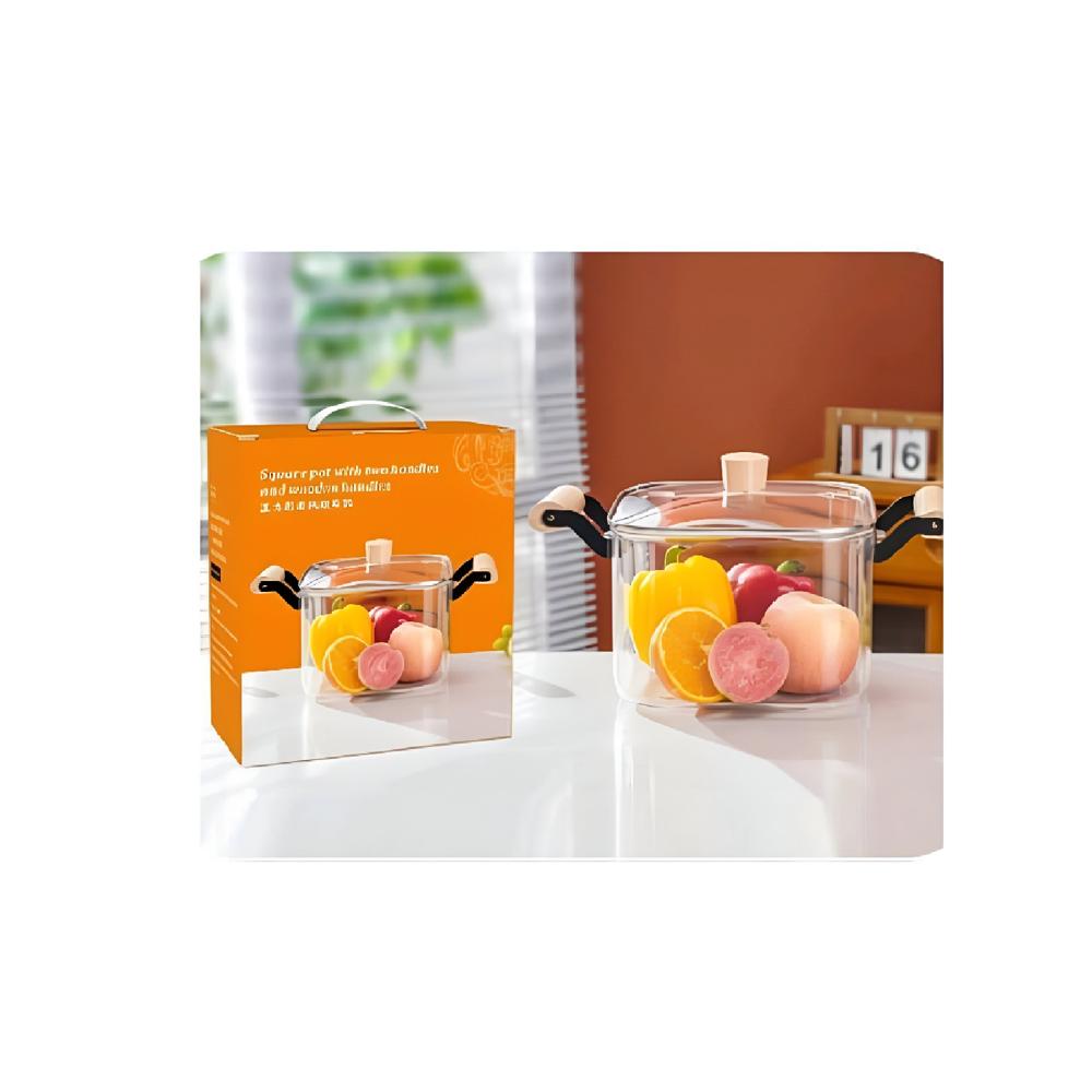 Olla de Borosilicato 3500 ml