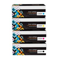 Kit Toner Compatible 230X CYMK para 4203dw MFP 4303fdw