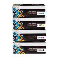 Kit Toner HP Compatible 230A CYMK 4203  MFP 4303