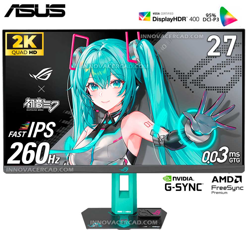 Monitor ASUS ROG Strix XG27ACMEG-G 27 WQHD Fast IPS 260HZ 03MS G-Sync FreeSync Premium
