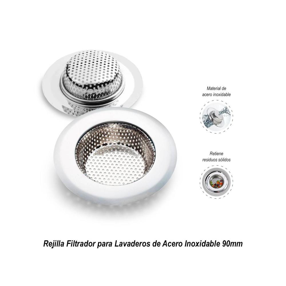 Rejilla Filtrador para Lavaderos de 90mm