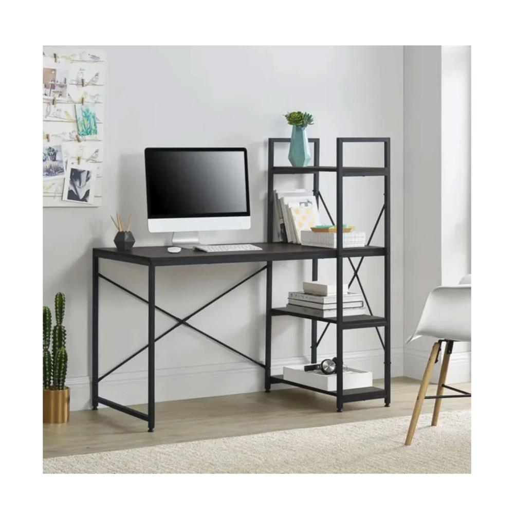 Escritorio Organizador Moderno Negro 4 Niveles 120cm Modelo 2026