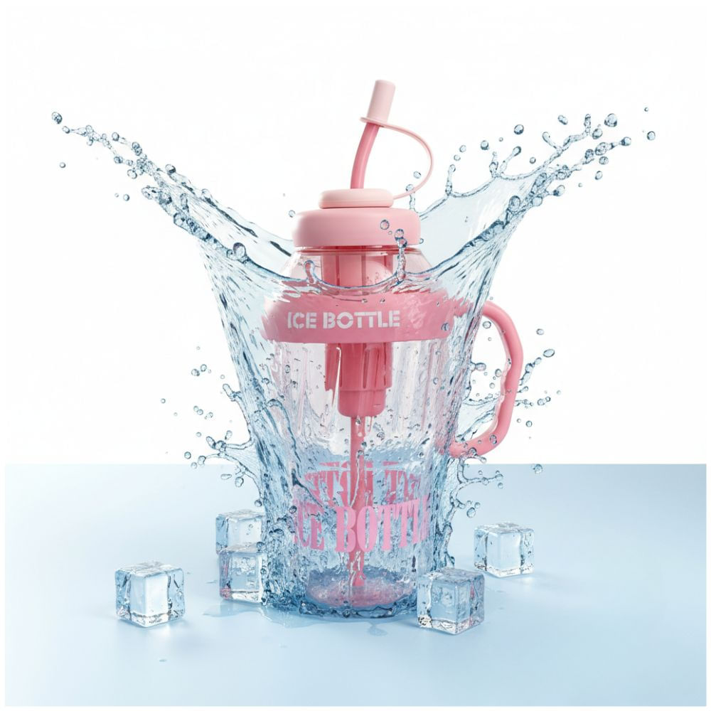 Tomatodo Deportivo Ice Botte con Sorbete Integrado 800ml - Rosado