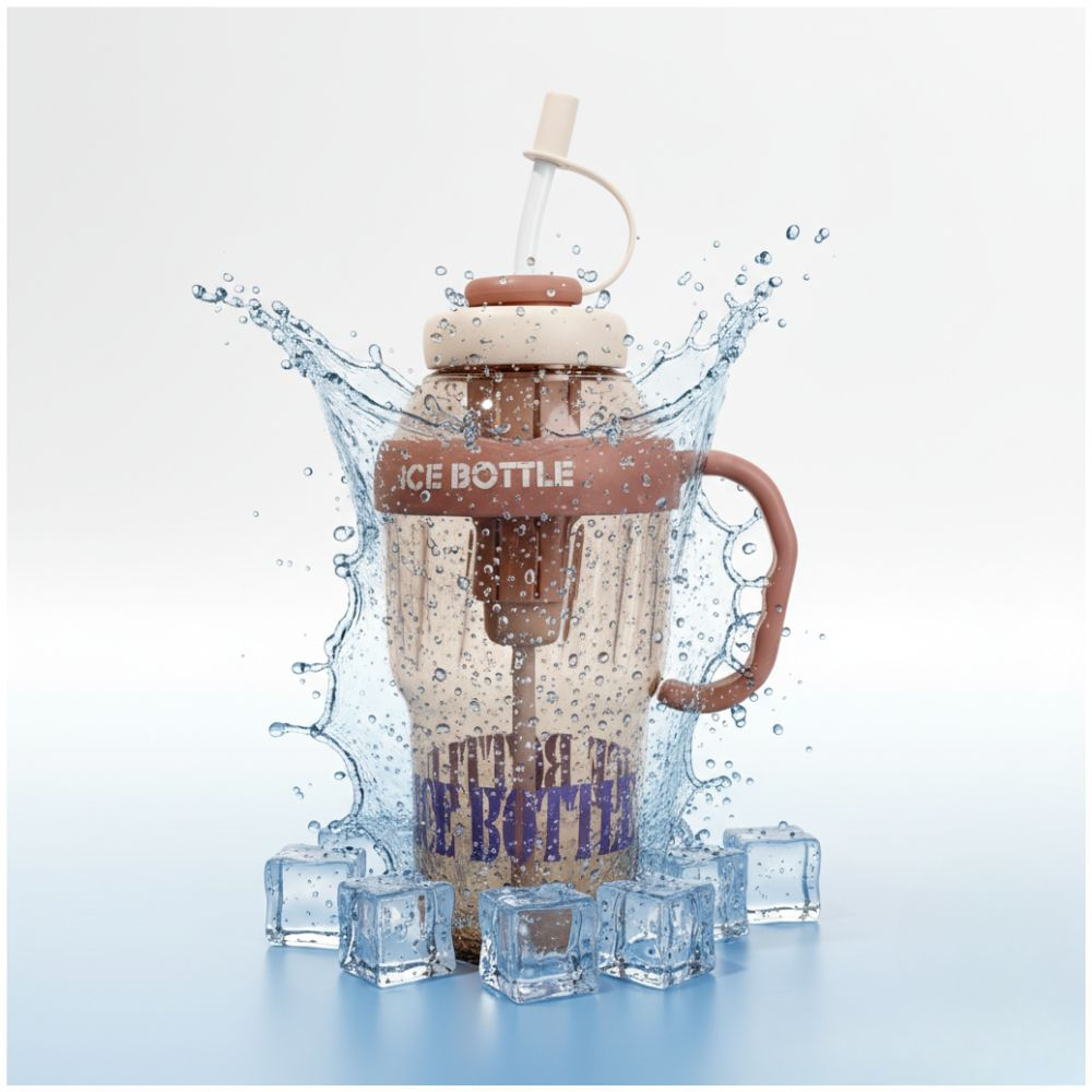 Tomatodo Deportivo Ice Botte con Sorbete Integrado 800ml - Marrón