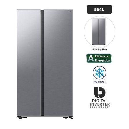 Refrigeradora SAMSUNG 564L No Frost RS57DG4000M9 Plata Refrigeradora SAMSUNG 564L No Frost RS57DG4000M9 Plata