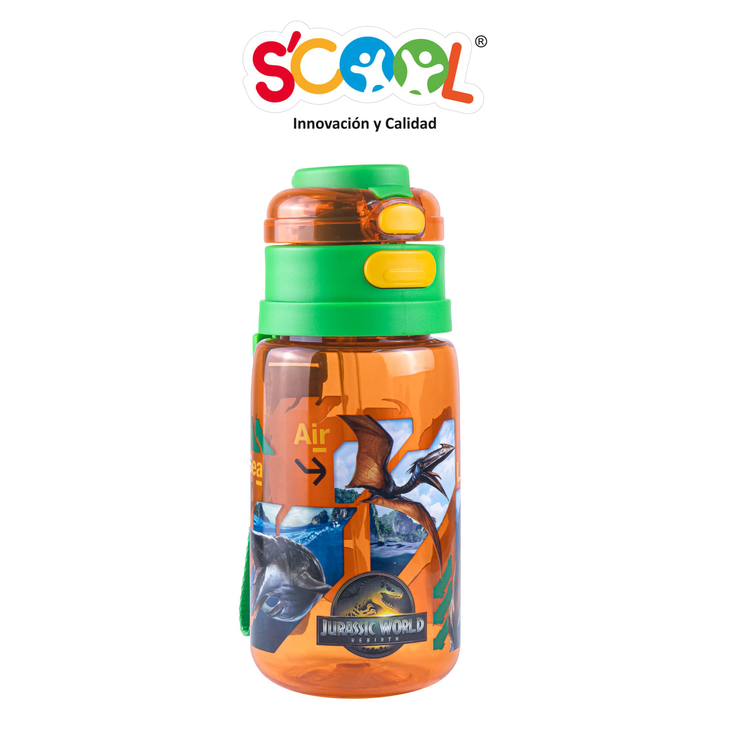 Tomatodo Scool Jurassic Doble Toma 600Ml