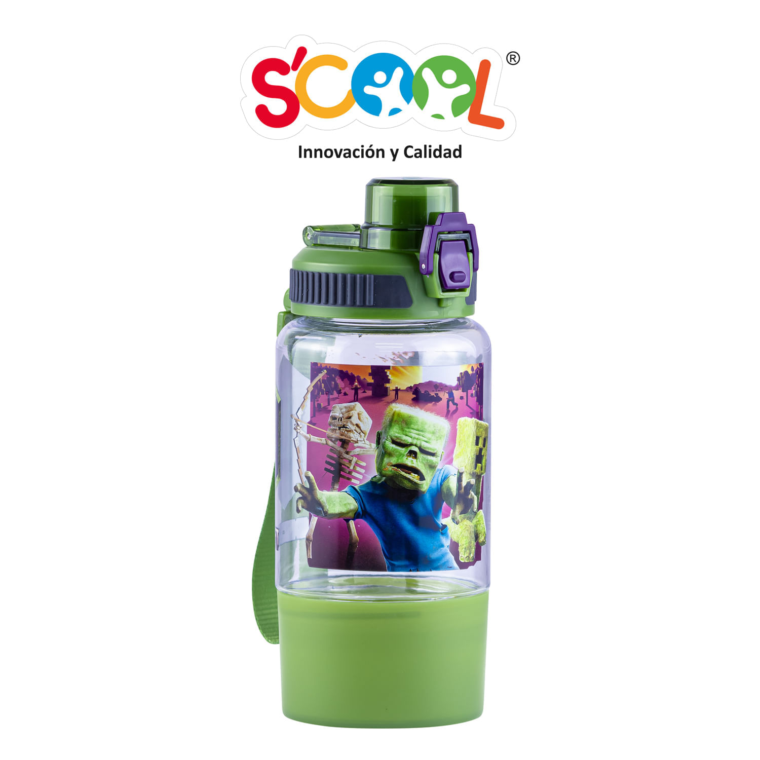 Tomatodo Scool Minecraft Porta Snack 500Ml