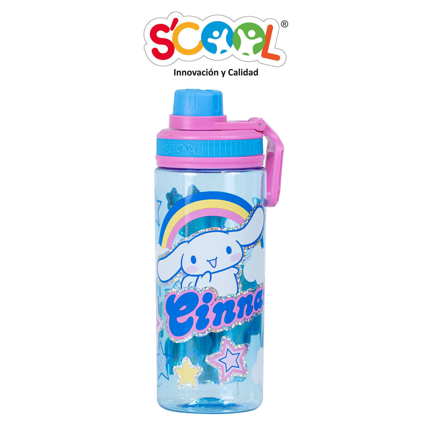 Tomatodo Scool Cinnamoroll Pc Tapa Rosca 500Ml