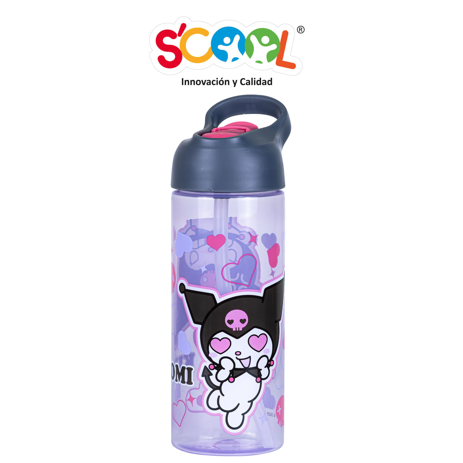 Tomatodo Scool Kuromi Dlx 600Ml