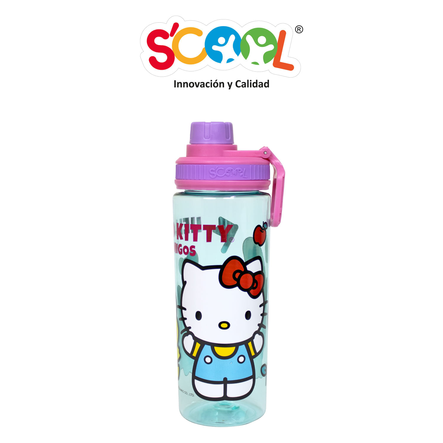 Tomatodo Scool Hello Kitty Pc Tapa Rosca 600Ml