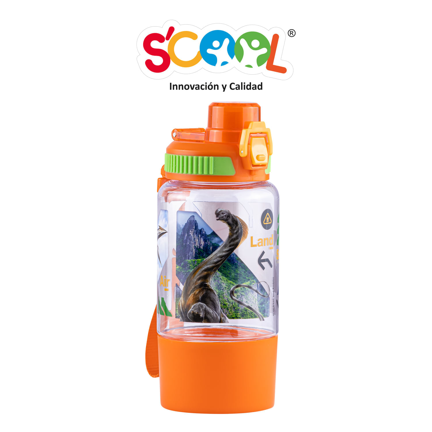 Tomatodo Scool Jurassic Porta Snack 500Ml
