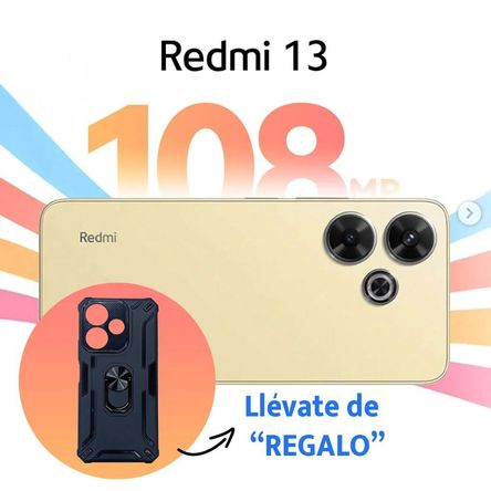 REDMI 13 6GB RAM 128GB COLOR DORADO ARENA CON ESTUCHE RANGER DE REGALO REDMI 13 6GB RAM 128GB COLOR DORADO ARENA CON ESTUCHE RANGER DE REGALO