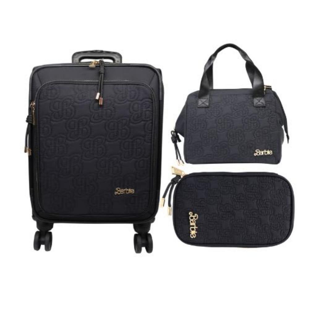 Pack Escolar Maleta Barbie Negra Oficio 360