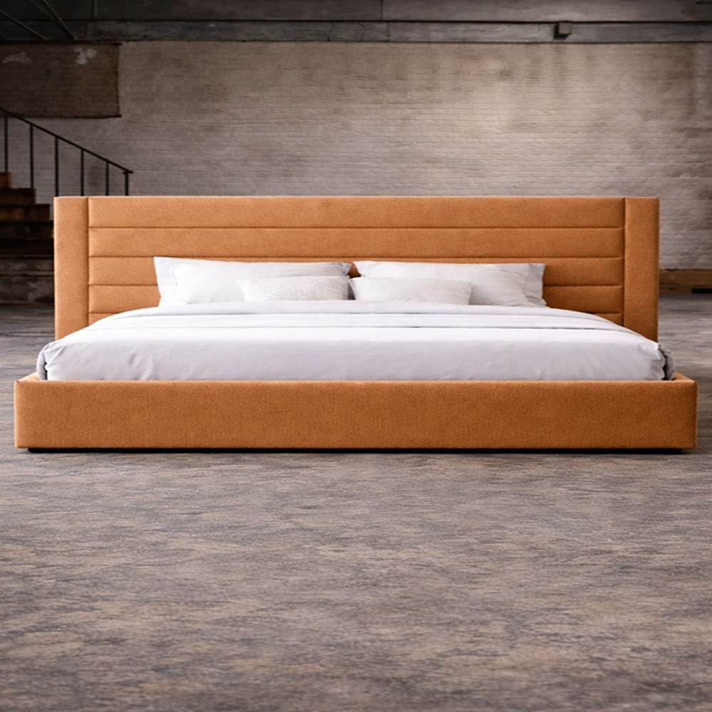 CAMA BOX TARIMA SALEM QUEEN DURAZNO CAMA BOX TARIMA SALEM QUEEN DURAZNO