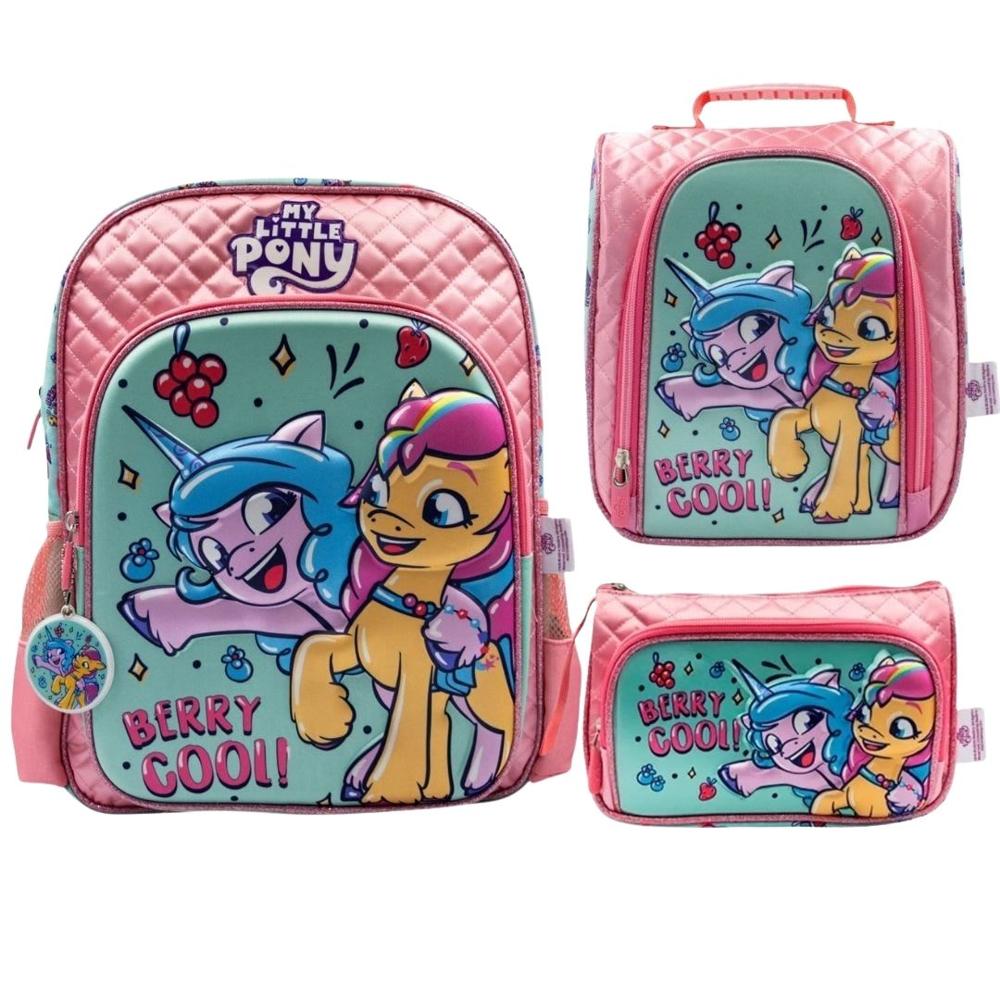 Pack Escolar Mochila My Little Pony Rosa Oficio Pack Escolar Mochila My Little Pony Rosa Oficio