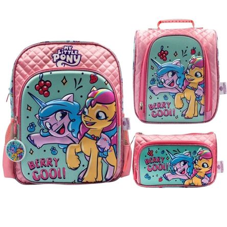 Pack Escolar Mochila My Little Pony Rosa Oficio Pack Escolar Mochila My Little Pony Rosa Oficio