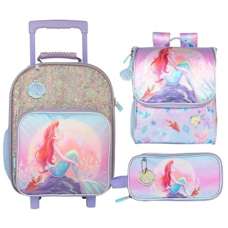 Pack Escolar Maleta Princesa Ariel La Sirenita Oficio Pack Escolar Maleta Princesa Ariel La Sirenita Oficio